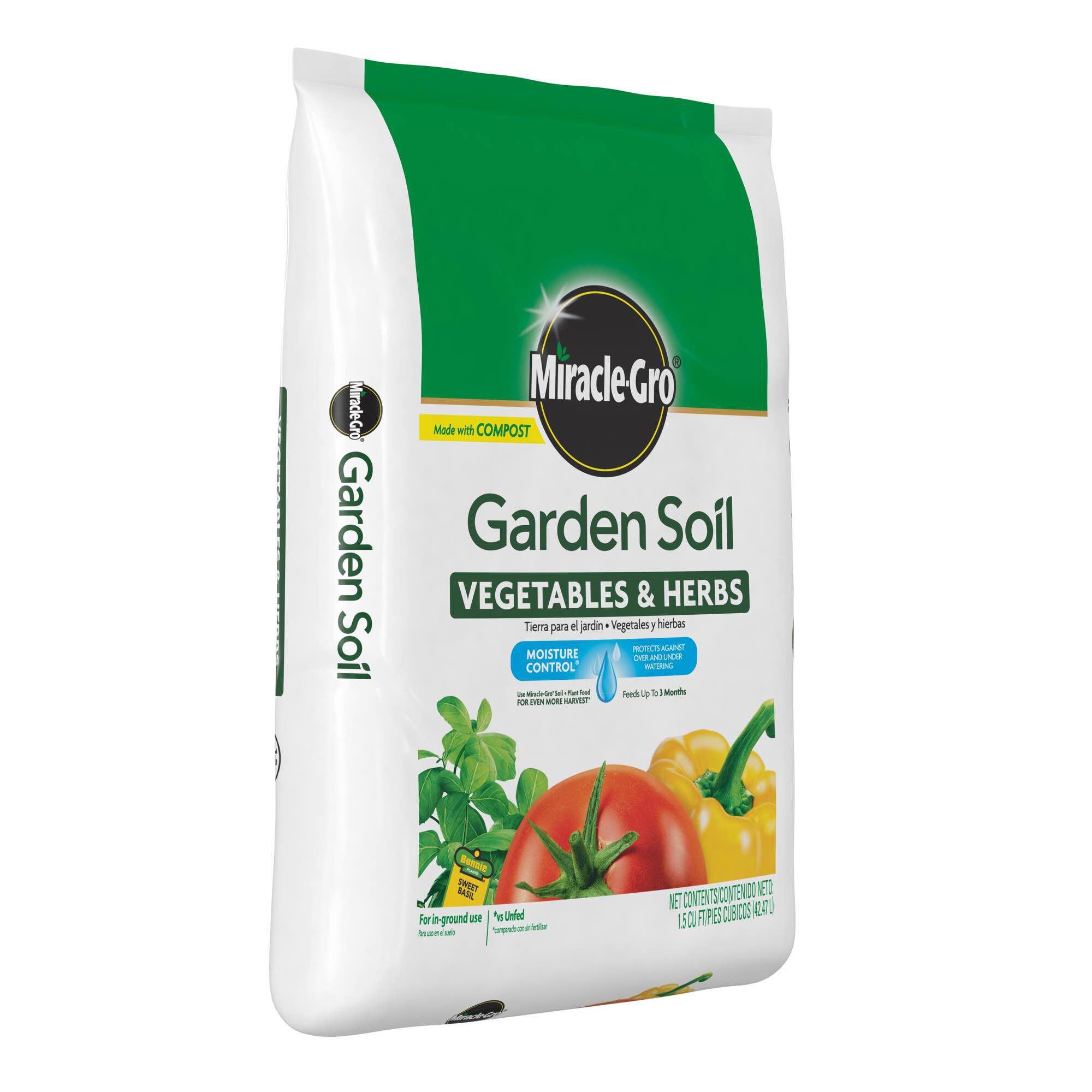 Miracle gro garden store soil