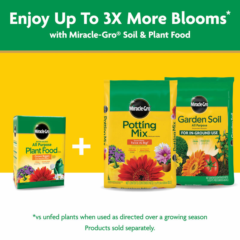 MiracleGro Water Soluble All Purpose Plant Food Miracle Gro