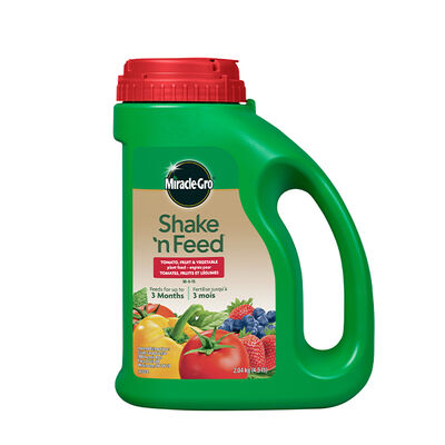 'Miracle-Gro® Shake N Feed engrais pour tomates, fruits et legume