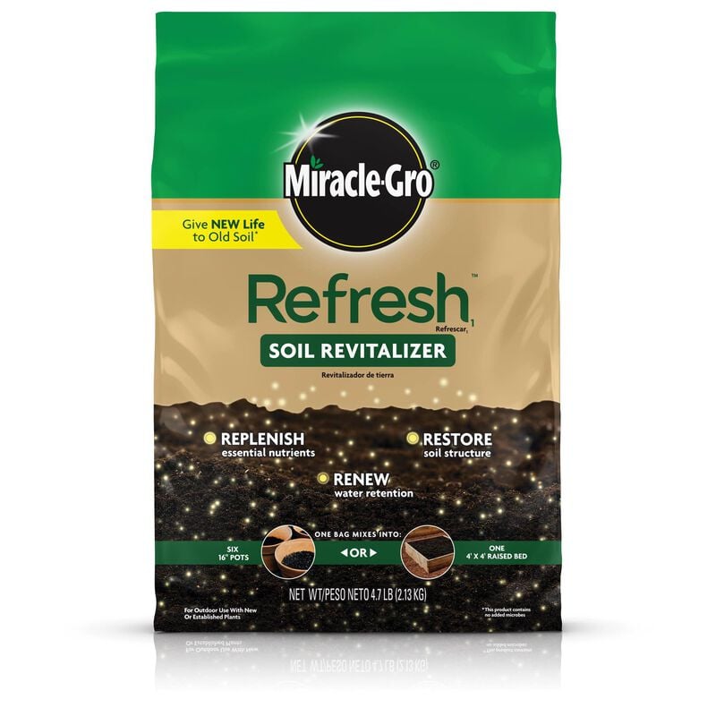 Miracle-Gro 4.7 lbs. Refresh 1 Soil Revitalizer Miracle-Gro 4.7 lbs. Refresh 1 Soil Revitalizer