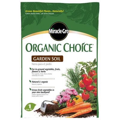 Miracle-Gro® Organic Choice Garden Soil