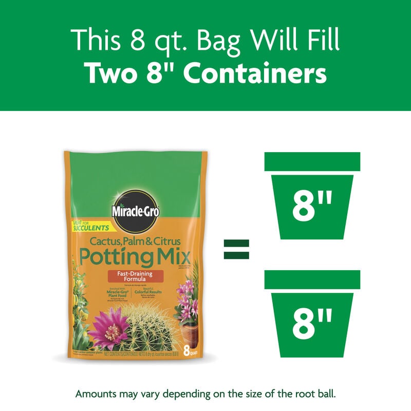 Miracle-Gro® Cactus, Palm & Citrus Potting Mix image number null