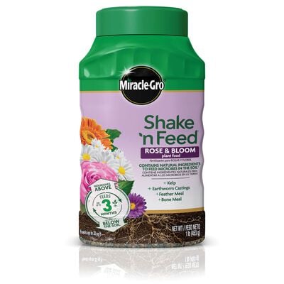 Miracle-Gro® Shake 'n Feed Rose & Bloom Plant Food