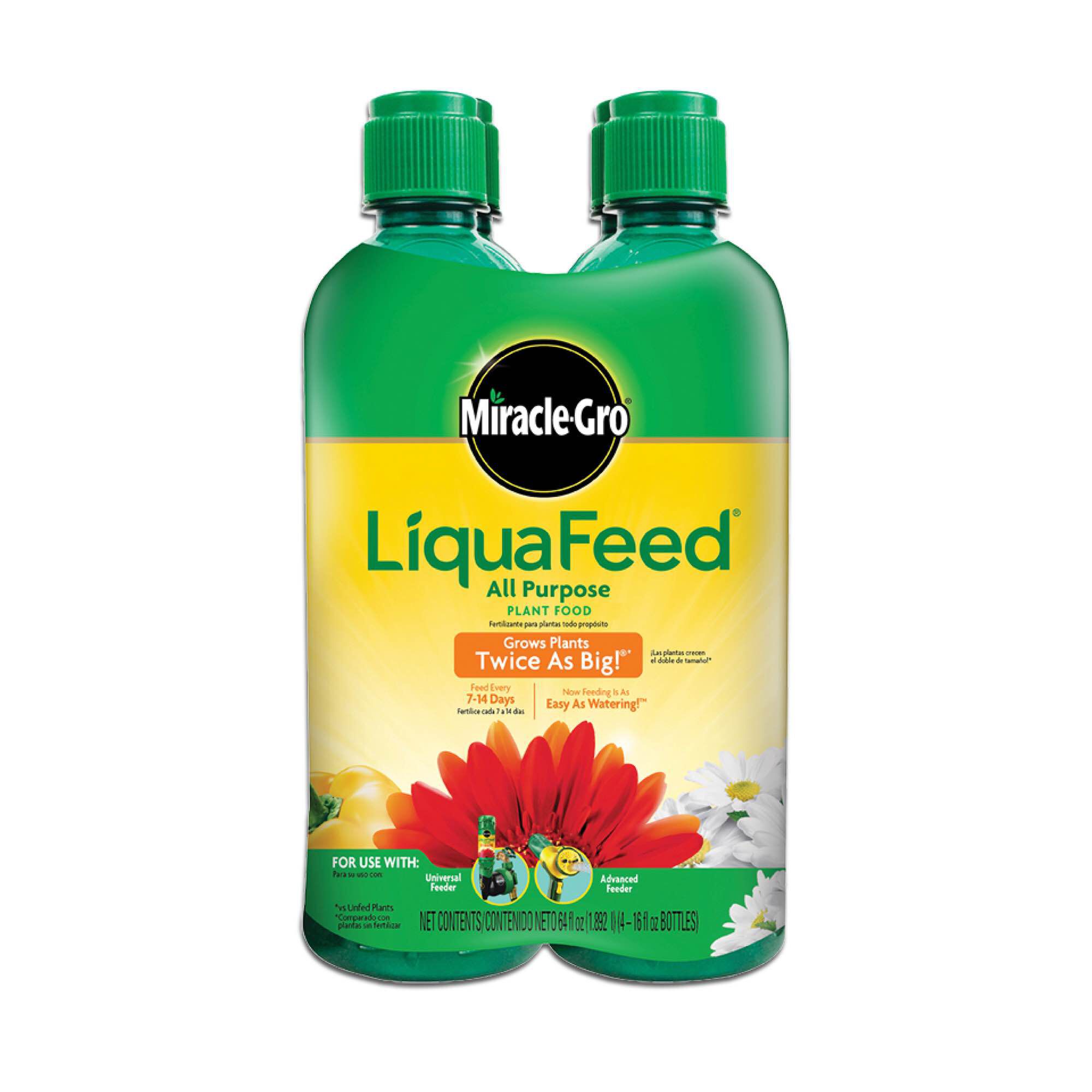 Image of Vegetable garden fertilized with Miracle-Gro LiquaFeed