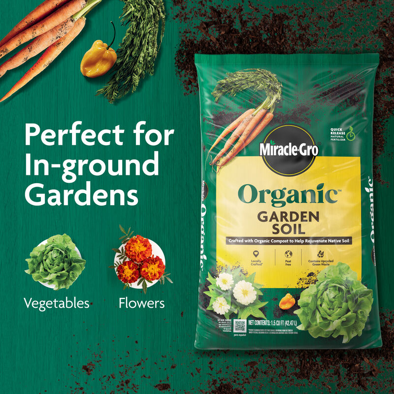 Miracle-Gro Organic™ Garden Soil image number null