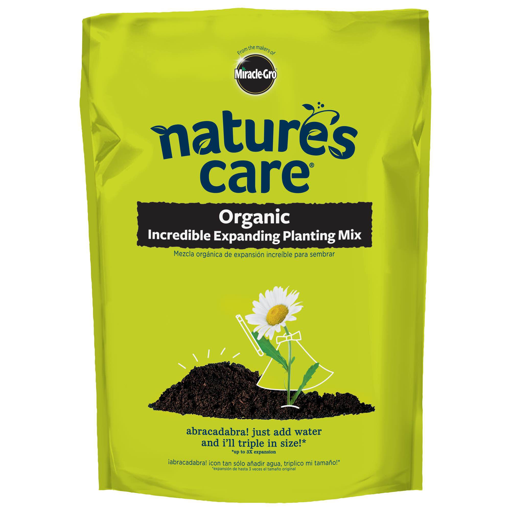 Miracle gro nature's care 2025 organic potting mix aquarium