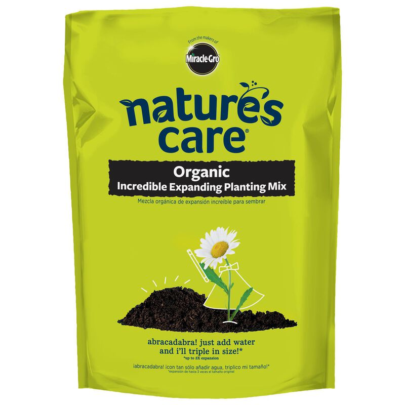 Nature's Care Organic Incredible Expanding Planting Mix image number null
